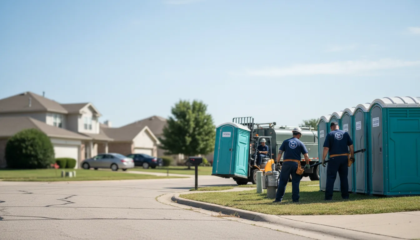 Porta Potty Rental in Proctor, OK near me